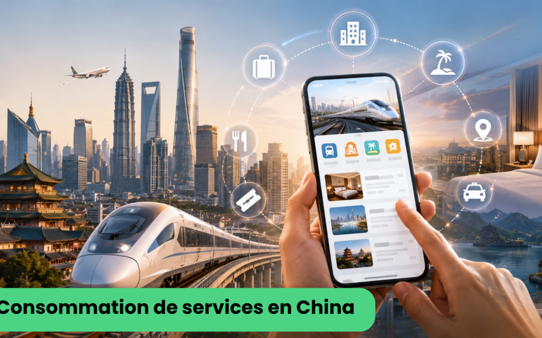 Evolución del consumo de servicios en China